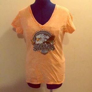 Harley-Davidson the-dye t-shirt